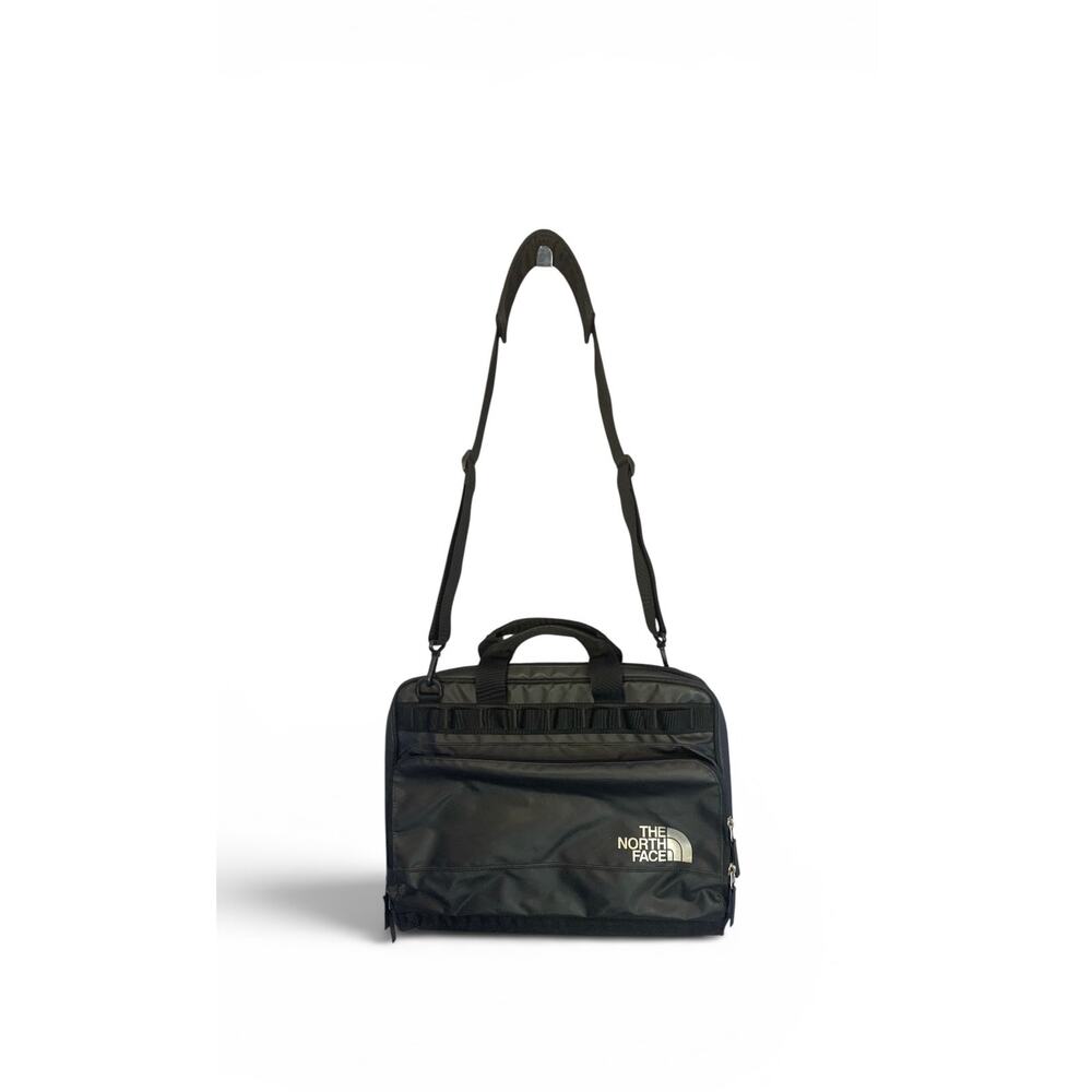 The North Face Base Camp Voyager Sling Backpack, Black, Padded Laptop, Messenger